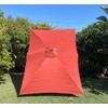 BELLRINO Replacement Umbrella Canopy for 10ft x 6.5 ft 6