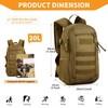HUNTVP 20L Daypack Tactical Military Molle Backpack Small Back Pack
