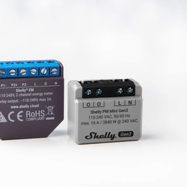 Shelly Plus PM Mini Gen 3 Wireless Bluetooth Wireless Switch
