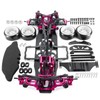WEFEINO 1/10 Alloy & Carbon AWD 4WD Drift Racing Car