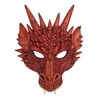 Bristol Novelty BM552 Dragon Mask Red, Men, Women, One Size
