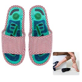 Zapatillas de masaje, terapia magntica de Acupoint Zapatos de sanos del cuidado de pies sanos(Mujer)                                                  