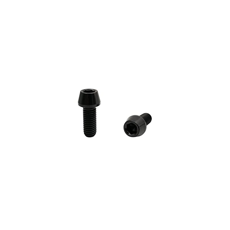 RISON-Titanium 5 pieces titanium bicycle stem screws, M6 x 1.0