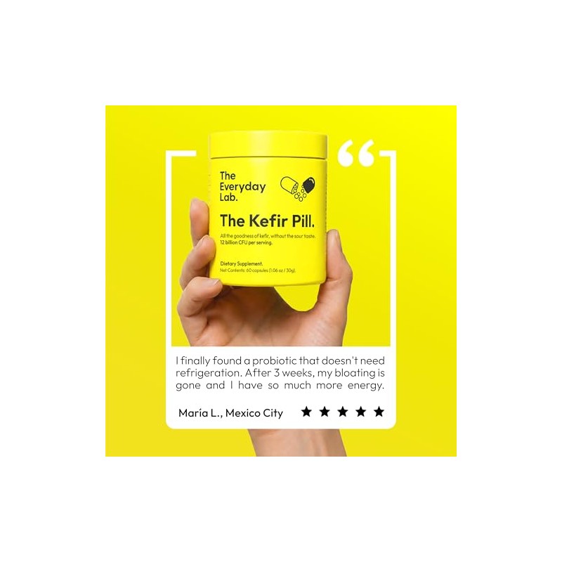 The Everyday Lab The Kefir Pill | Probiótico de Kéfir