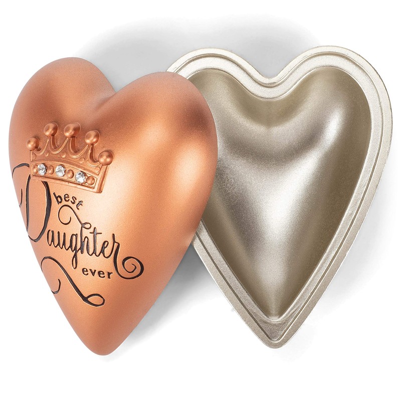 DEMDACO Best Daughter Ever Bronze Tone 4 x 3 Resin