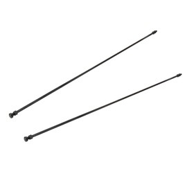 Speedway Motors Black Radiator Support Rod Compatible with 1932-1936 Ford, Steel Construction Approx 32 Inch Length with Painted Black Finish for Hot Rod Builds, Sold As Each