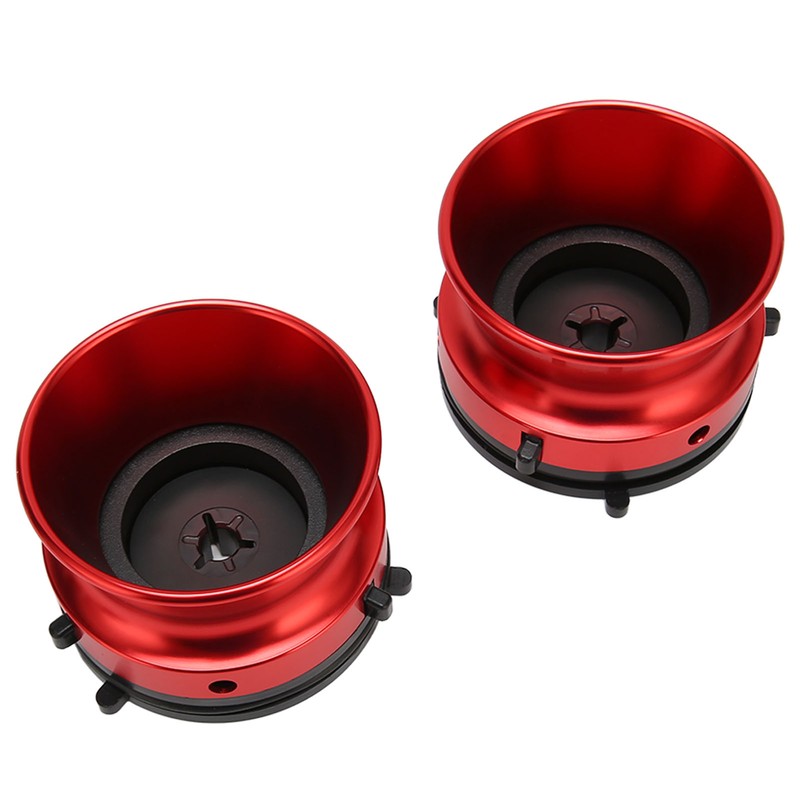1 Pair NAB Hub Adapters Polished Aluminum Alloy Universal Loading