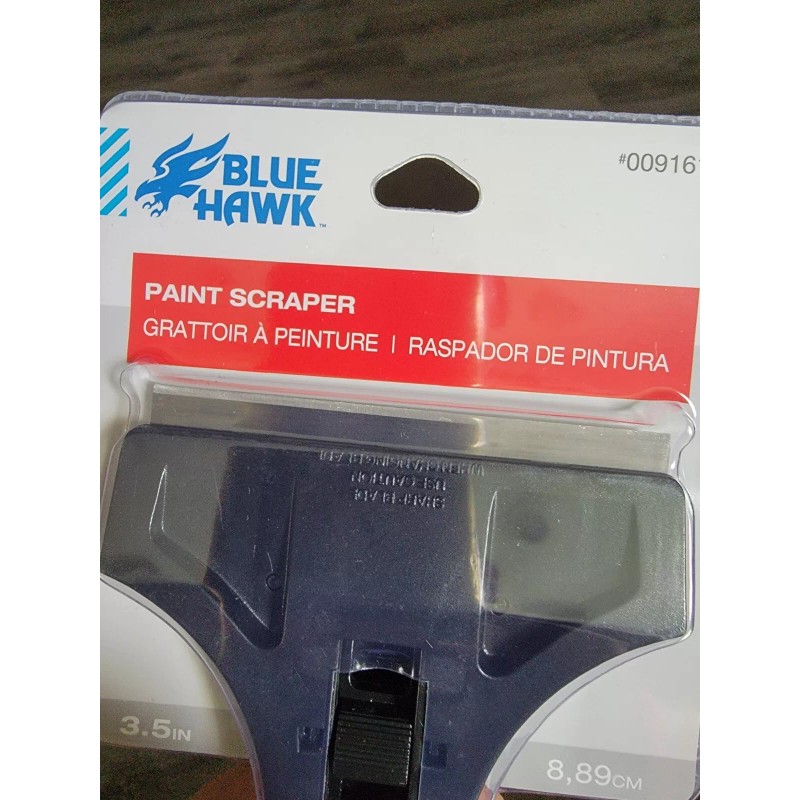 Blue Hawk 3.5" Paint Scraper 0091615 Model 56208 Hand Tool