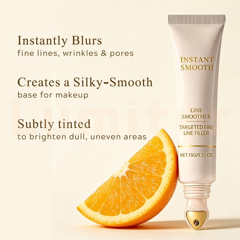 Line Smoother, Fine Line Blurring Primer Makeup - Wrinkle Filler
