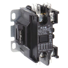 Eaton C25CNB130T Definite Purpose Contactor 30 Amp, 1 Pole, 24V