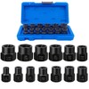 Nut Remover Set, Nut Extractor Socket, Socket Set, Impact Bolt,