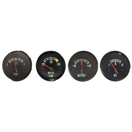 FARGO AUTOMOTIVE 1966 1967 CORVETTE GAUGE KIT FUEL, TEMP, AMMETER & 60 LB OIL GAUGES MFG CLOSEOUT