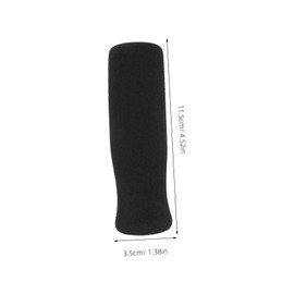Healeved 2pcs Soft Nbr Grip Cover for Walker and Cane Non Slip Foam Handle Cushion Replacement for Crutch and Cart Handles Washable Hand Pads for Comfortable Secure Grip and Wide