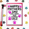 Mother's Day Card From Furry Child, Dog, Cat Mothers Day