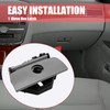 SYudwen Gray Glove Box Latch, Compartment Handle Compatible with Buick
