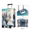 THISFIND Iron tower Luggage Cover Washable Suitcase Protector Anti-Scratch,Stretchable Fit