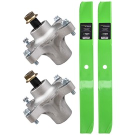 8TEN Spindle Medium-Lift Blade Kit for Toro 42 inch Deck XLS 420T TimeCutter ZS 4200 4200S 4200TF Zero Turn Mower