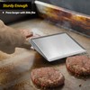 Extra Wide Spatula, Large Metal Spatula with Full Tang Wooden