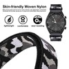 WOCCI 18mm Adjustable Nylon Watch Band, Quick Release Sport Loop