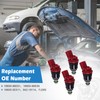 16600-96E01 FJ285 Fuel Injectors Fit for 1991-1999 Nissan 300ZX