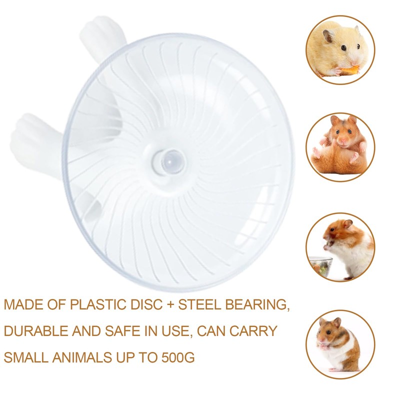 Silent Hamsters Wheels, Wheel Syrian Large, Dwarf Hamster Wheel, For