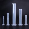 BESTOMZ Plastic Graduated Cylinder 10 ml 25 ml 50 ml