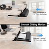 EHO Clamp-On Retractable Adjustable Keyboard Tray, Under Desk Ergonomic Keyboard