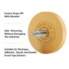 2 Pack Decal Remover Eraser Wheel Rubber Eraser Wheel for
