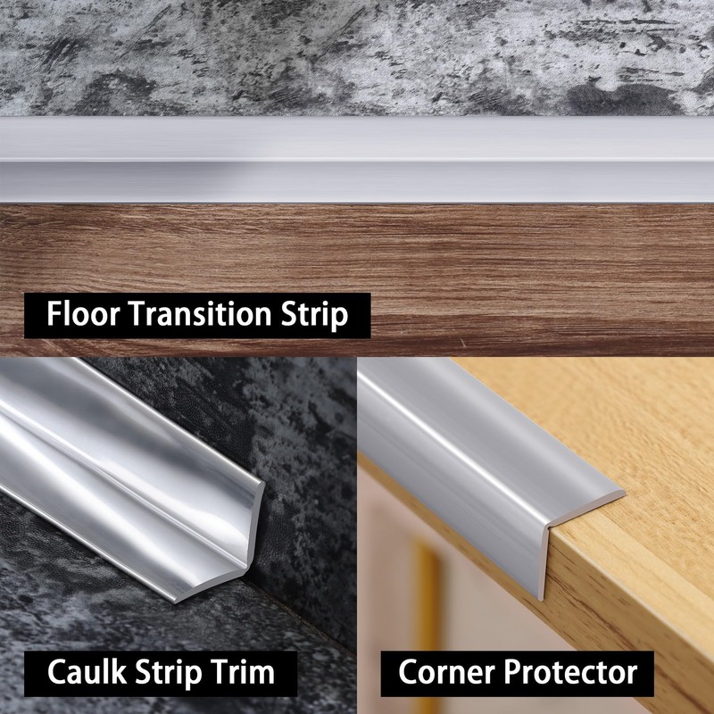 Trimold Multifunctional Wall Shaping Trim Corner Guards, Caulk Strip, Application