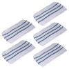5PCS Washable Fiber Mopping Pads Replacement Steam Mop Accessory Fit