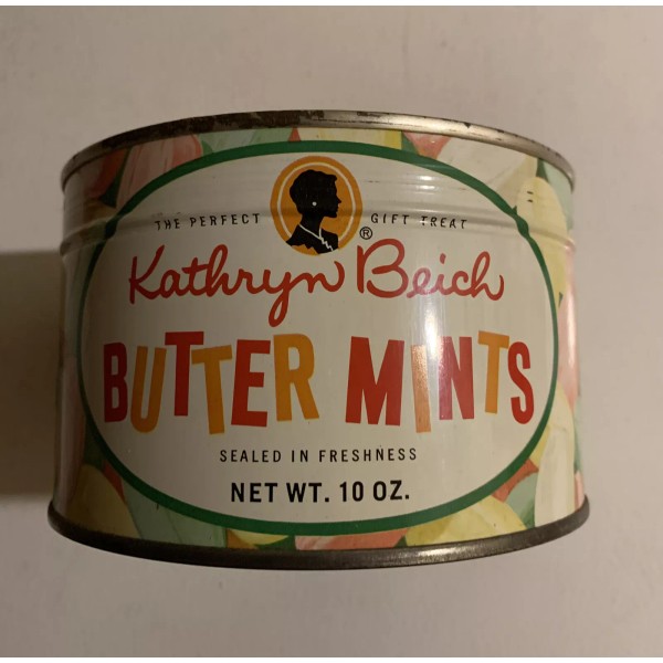 Katheryn Beich Vintage Kathryn Beich Butter Mints Candy Tin Sealed