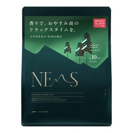 Nemus Bath Salt, Forest Green, 21.3 oz (600 g), Bath Salt, Eucalyptus Sleep