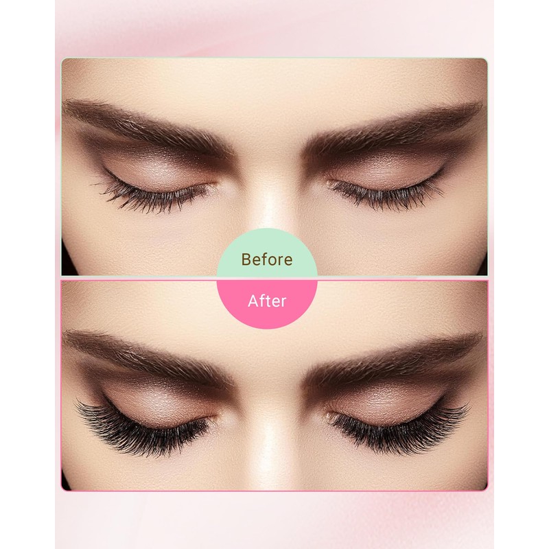 NAGARAKU Easy Fan Eyelash Extensions Volume Lashes 5 Trays in