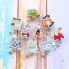 Cute Silly Goose Badge Reels 9PC Set – Funny &
