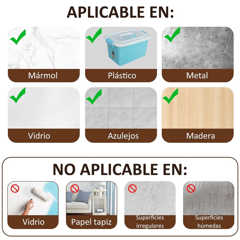 Cinta Doble Cara Adhesiva Transparente, 2 Rollos de 5M, Reutilizable