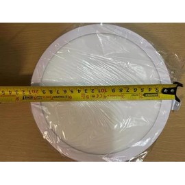 Gohan Solves Lámpara de Techo Para Interior Casa, Empotrable con Luz Led a 3 Tonos, Blanco Cálido, Neutro y Frío, Tipo Plafón Redondo para Sobreponer (20.5cm)