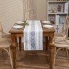 Tosleo Boho Table Runner Gray Stripe Table Runner for Modern
