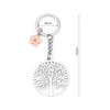 Tree of Life Keyring, Round Tree of Life Pendant with