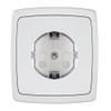 160111 Reer, Children Safety Electrical Plug Socket, Screw Fitting, White,