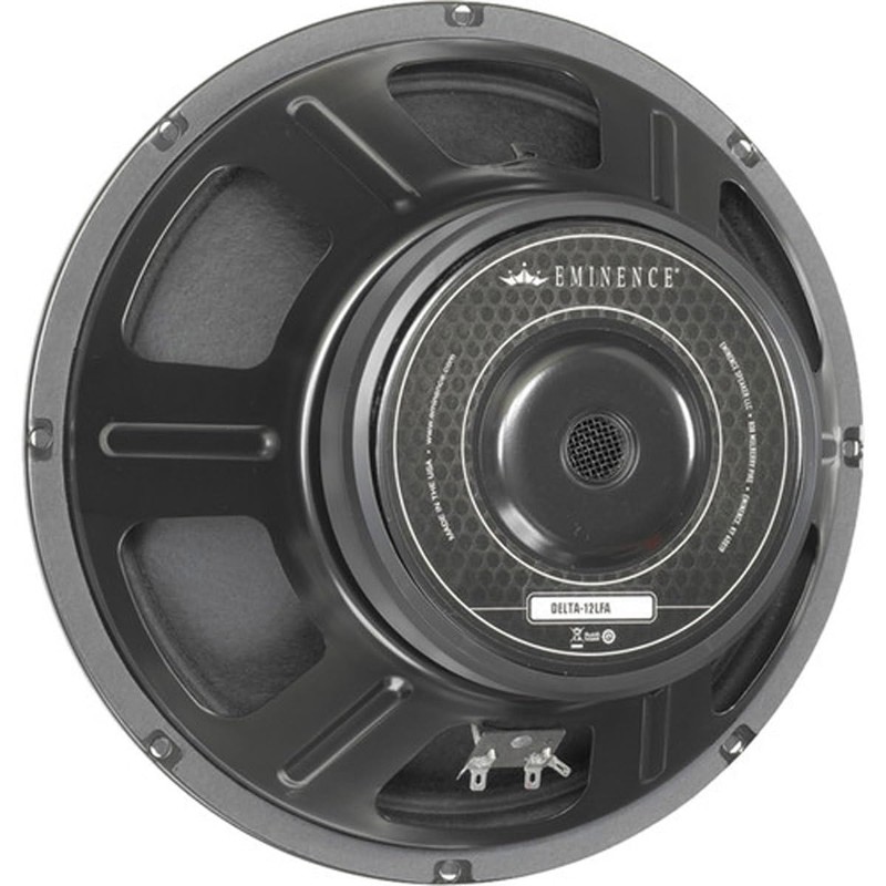 EMINENCE DELTA12LFC 12-Inch American Standard Series Speakers, Black