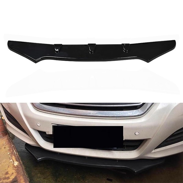 XhuangTech Car Front Bumper Lip, Air Dam Lower Chin Spoiler