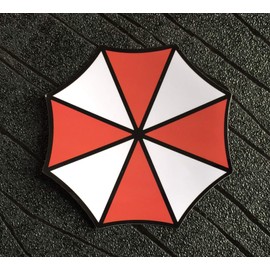 Super6props Raccoon City Umbrella Corporation Logo Waterproof and UV resistant PVC sticker. Size 80mm.
