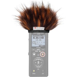 Gutmann Microphone Windshield, Windscreen for Olympus LS-P1 / LS-P2 Digital Recorder - Special Model FIRE ( Limited Edition )