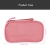 Rumyve Pink Double Electronic Accessories Bag Organizer Cable, Portable Waterproof