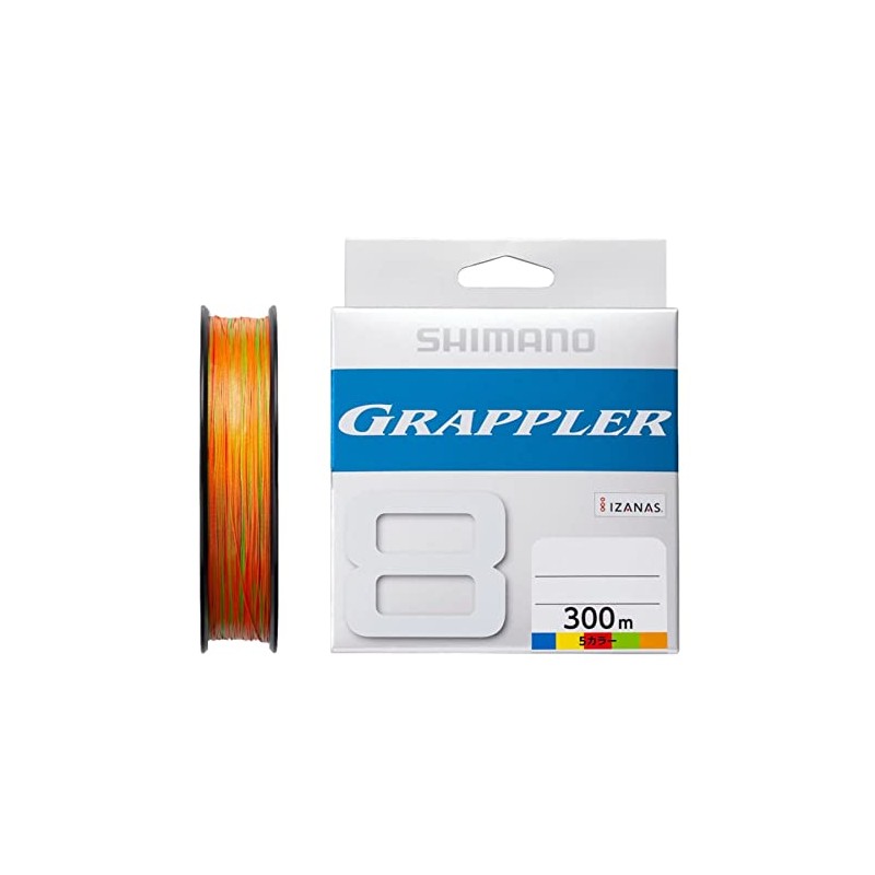 Shimano Grappler 8 PE 300m LD-A71U 5 Colors (5 Colors