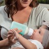Dr. Brown's Options+ Narrow Glass Bottle Sleeve, 100% Silicone, Mint,