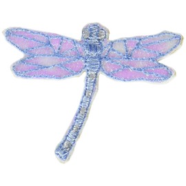 Simplicity 19320100103 Dragonfly Iron On Applique Patch for Clothes, Backpacks, and Accessories, 2.25" W x 1.75" L