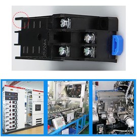 DYF08A Relay Socket Base 8 Pin Compatible HH52P MY2N-J H3Y-2 Plastic General Purpose Relay Electromagnetic Relay 2/5 PCS Relay Socket Base (2 PCS)