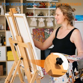 MAJOYLIFE 6 Stück Sterngriffmutter M8,Rändelmutter Äußerer Durchmesser 32mm,Flügelmuttern für Die Mechanische Industrie,Möbel,Werkzeugmaschinen,Elektronische Geräte,Fitnessgeräte