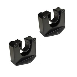 ALL PARTS ETC. Mounted Wall Broom Holder, Mop Hanger Handle Mount Broom and Dustpan Hanger, Broom Wall Mount Hangers for Shop Wall Storage for Kitchen, Laundry Room, Garage, Shed and More! (6)